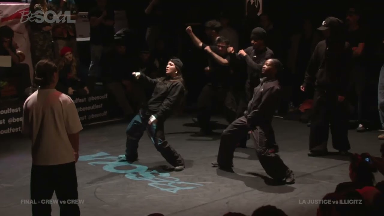 LA JUSTICE vs ILLICITZ - FINAL CREW VS CREW ALLSTYLES | BE SOUL BATTLES 2025