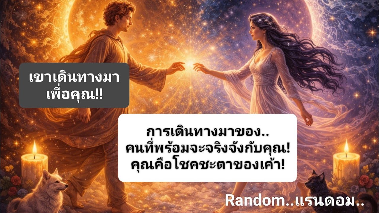 💝การเดินทางมาของคนที่พร้อมจะจริงจังกับคุณ!💝คุณคือโชคชะตาของเขา!💝🎉🎀🎊🎈