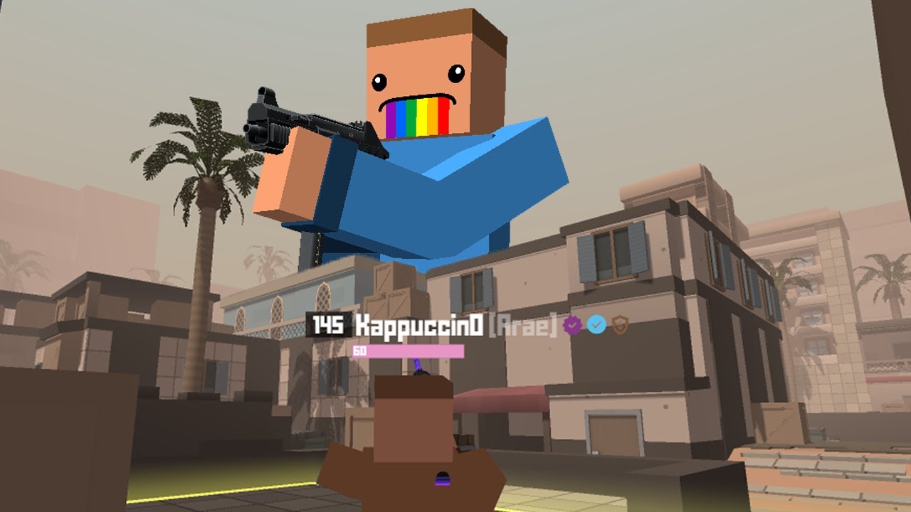 Krunker Competitive... BUT Everyone is 10x Bigger!