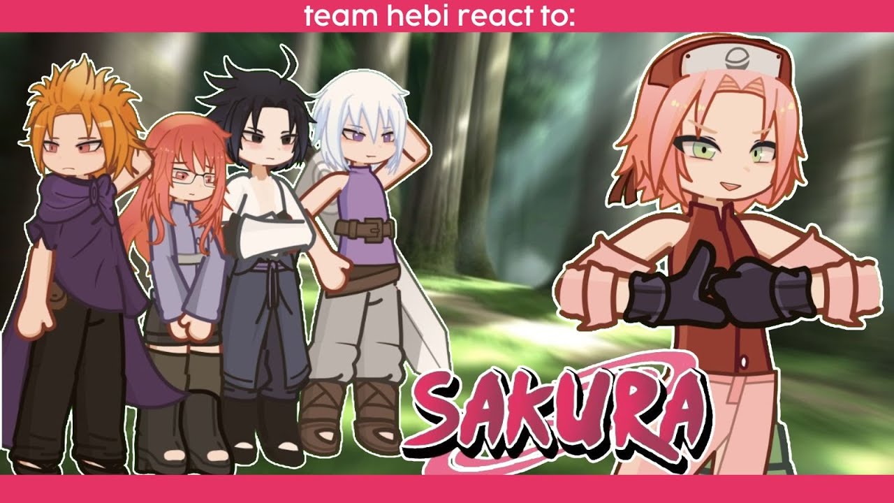 Team Hebi react to Sakura Haruno | SasuSaku