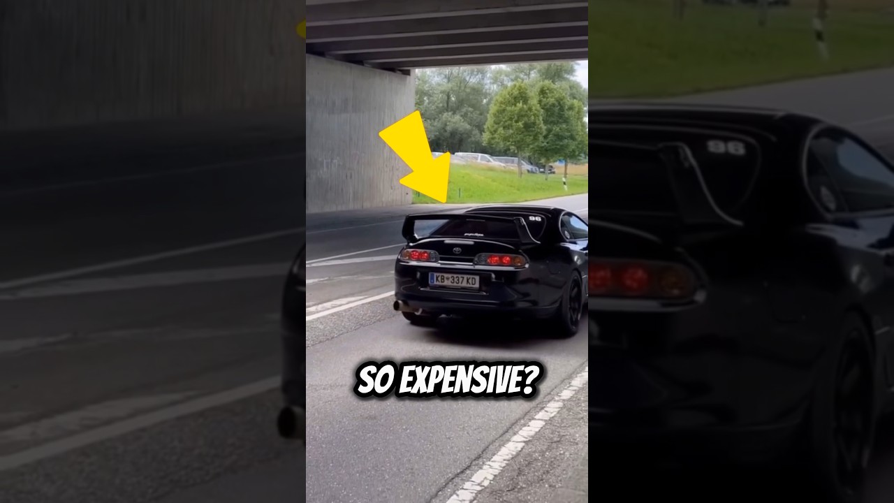 Why is the Toyota Supra expensive? #supra #viral #car