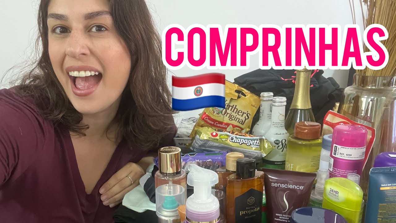 COMPRINHAS NO PARAGUAI 🤭