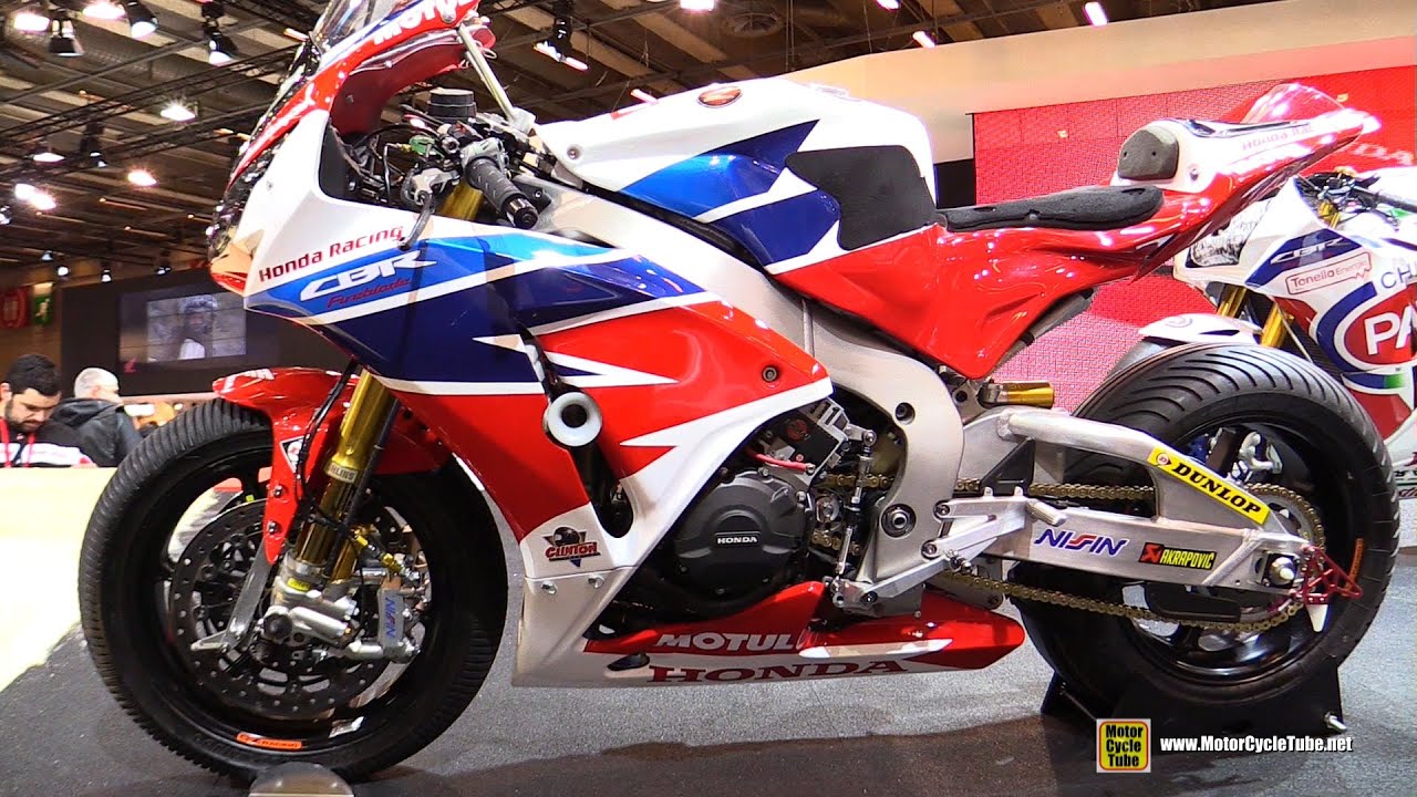 2015 Honda CBR1000RR Fireblade EWC 2015 Racing Bike - Walkaround - 2015 Salon Moto Paris