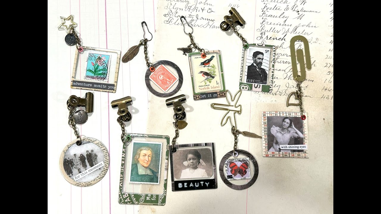Craft With Me - Junk Journal Embellishments