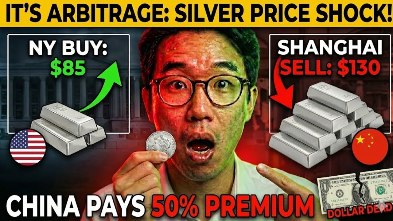 IT'S ARBITRAGE: Buy Silver NY $85, Sell Shanghai $130 – China Pays 50% Premium (DOLLAR DEAD)