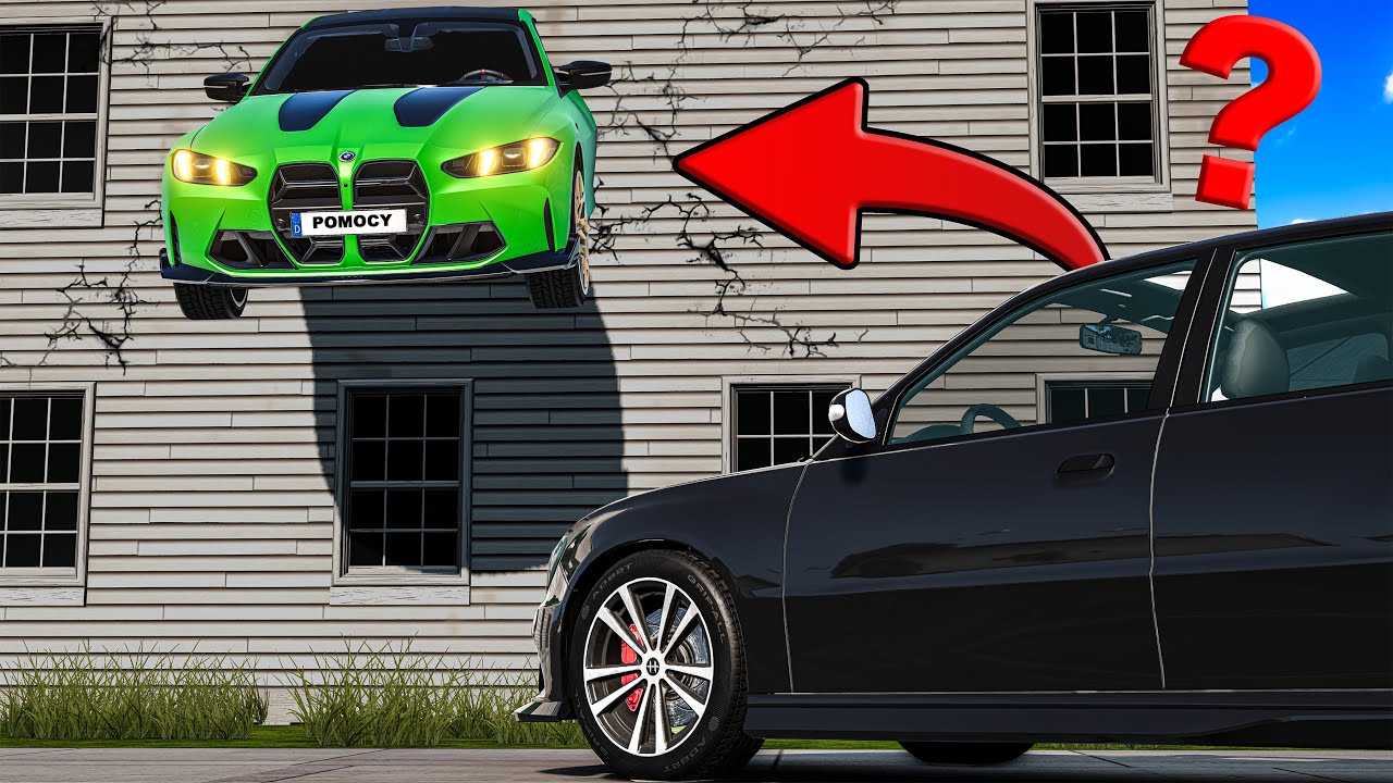 ❄️ CHOWANY Z WIDZAMI LOSOWYMI SAMOCHODAMI!? | BeamNG Drive |
