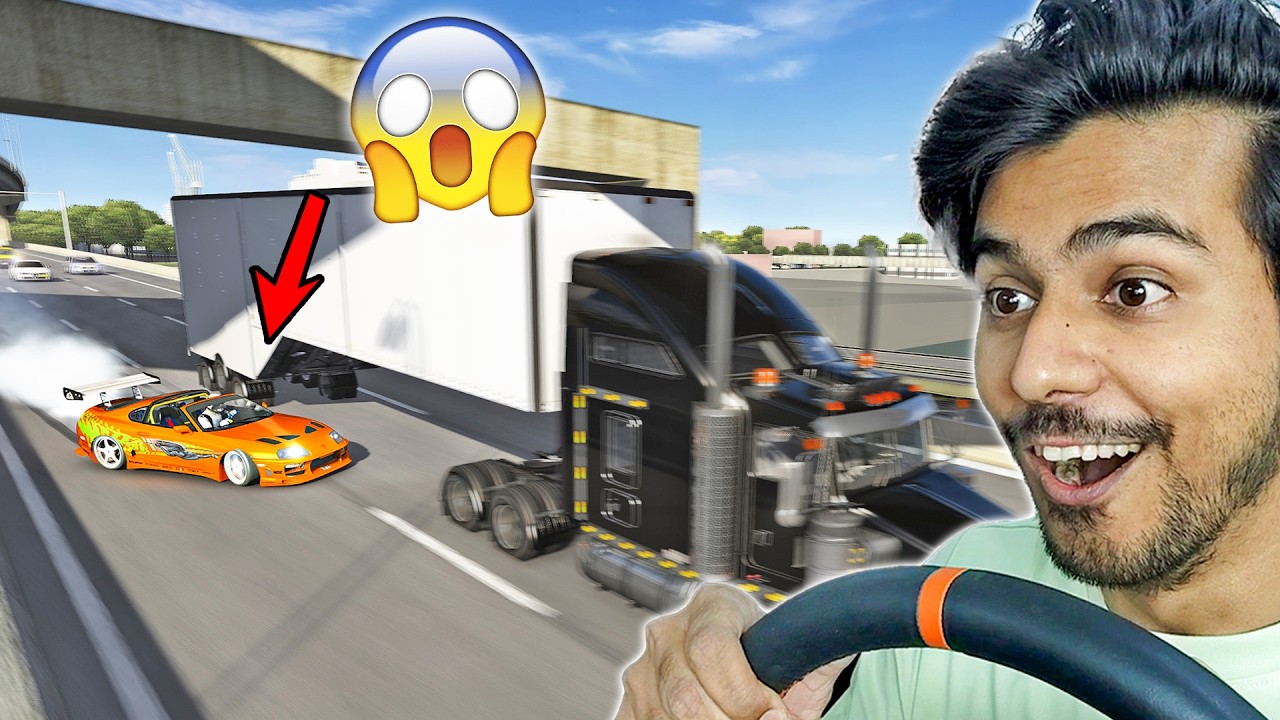 Drifting F&F Toyota Supra Under the Truck?? | CAMMUS C12