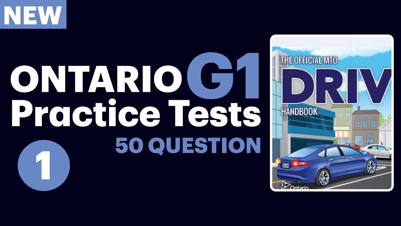 Пробный тест G1 Онтарио | Часть 1 | #OntarioG1 #G1PracticeTest #OntarioKnowledgeTest