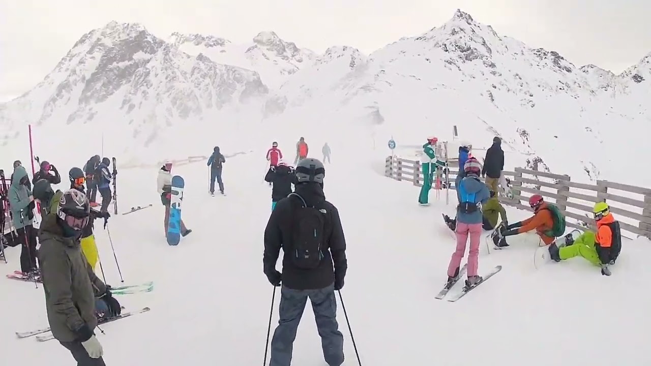 Skiing in the Three Valleys (Val Thorens and Orelle area) part 2