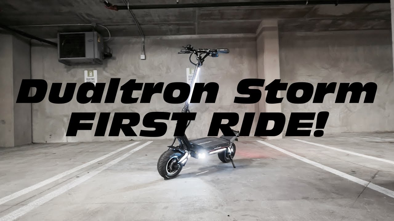 Dualtron Storm FIRST RIDE!