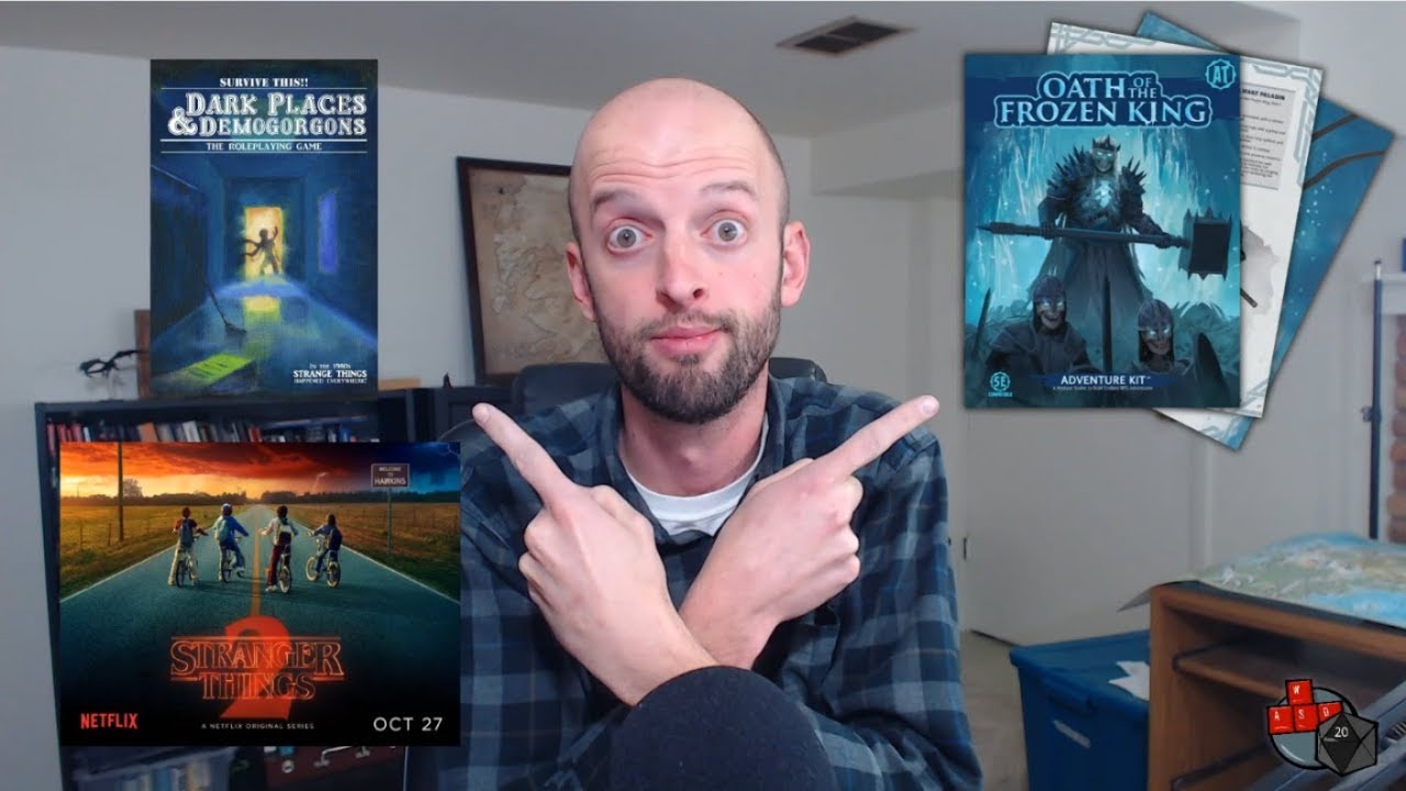 RPG Book Spotlight, Stranger Things - And Channel Update (LIVE)
