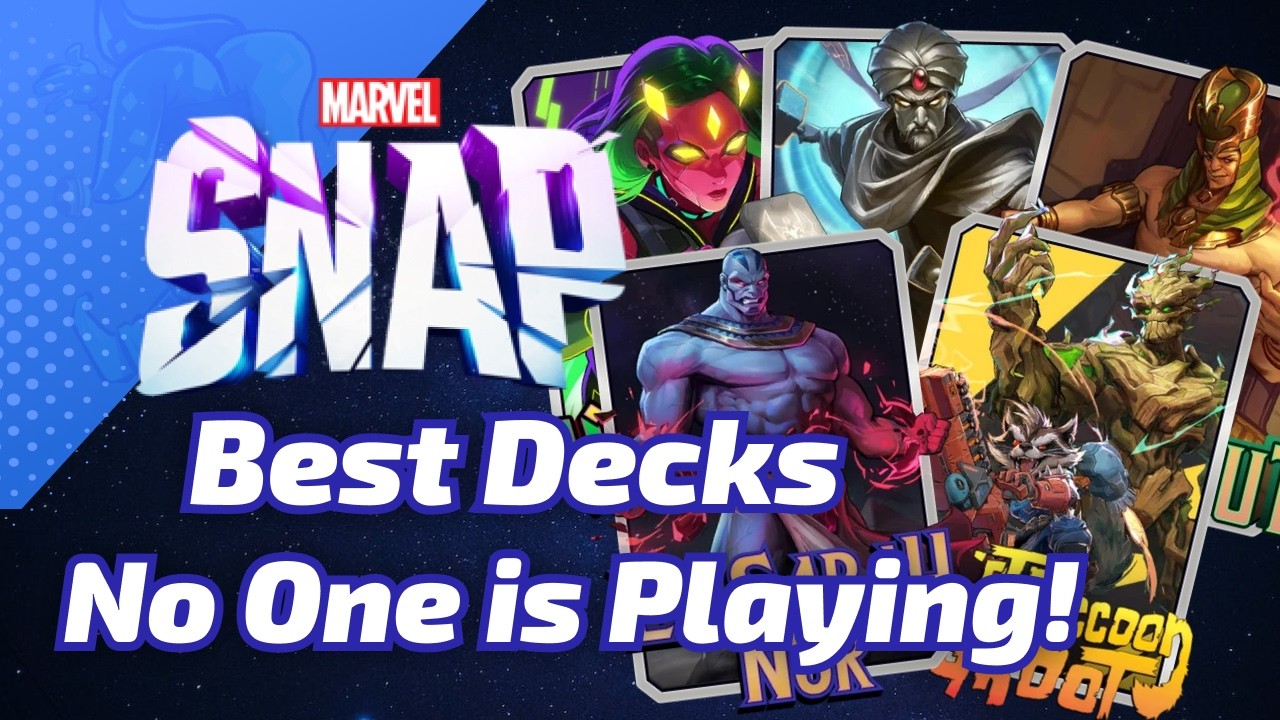 Лучшие колоды, которыми ещё никто не играет в Marvel Snap.