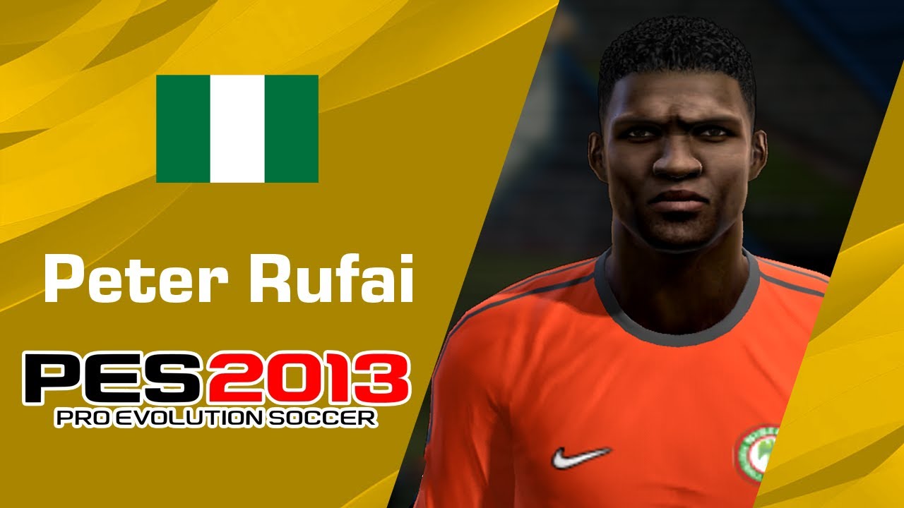 PETER RUFAI (Leyendas) PES2013 face