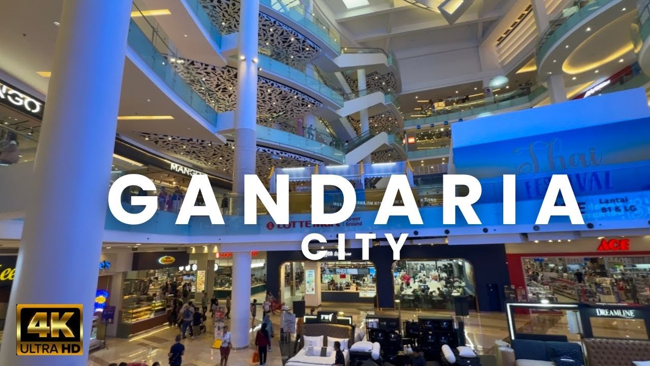 Perfect Lifestyle Destination 🇲🇨 Gandaria City Jalan Sultan South Jakarta Indonesia #jakartavlog
