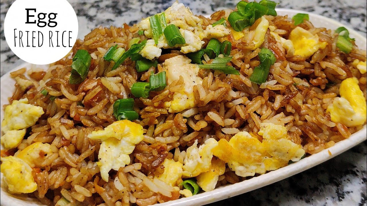 This Egg Fried Rice Tastes Better Than Restaurant | Egg Fried Rice Recipe with Spring Onion 