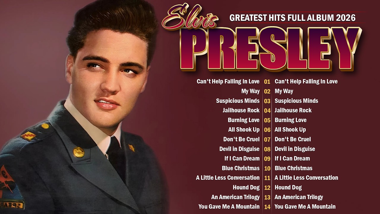 Elvis Presley Greatest Hits | Best Songs Of Elvis Presley Full Album 🎶 Oldies Love Songs