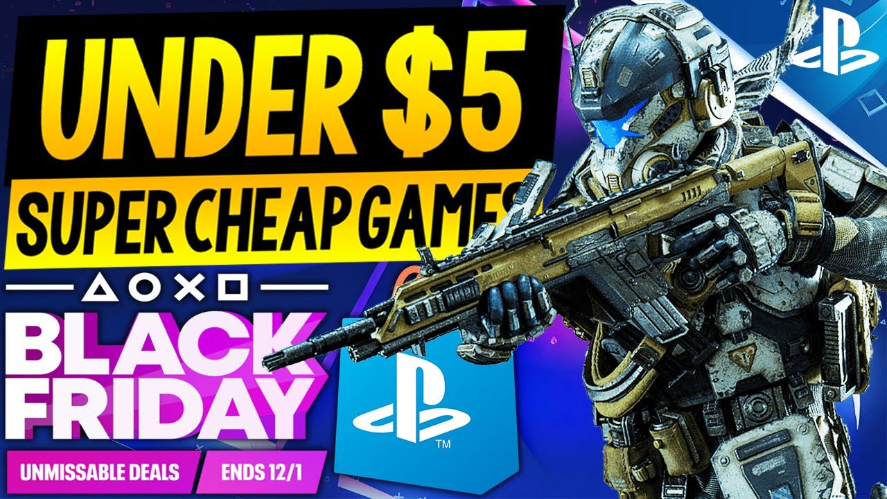 GREAT PSN Black Friday 2025 Game Deals UNDER $5! PSN BLACK FRIDAY Sale SUPER CHEAP PS5/PS4 Games!