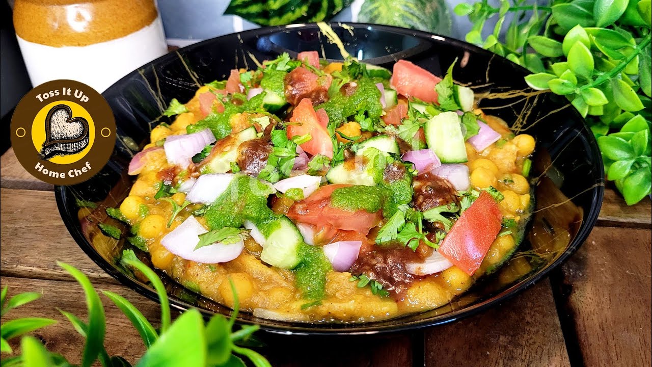 Do Spoon Tel Me Banne Wali Chatpati Sukhi Matar Ki Ghughni Matar Ka Chaat