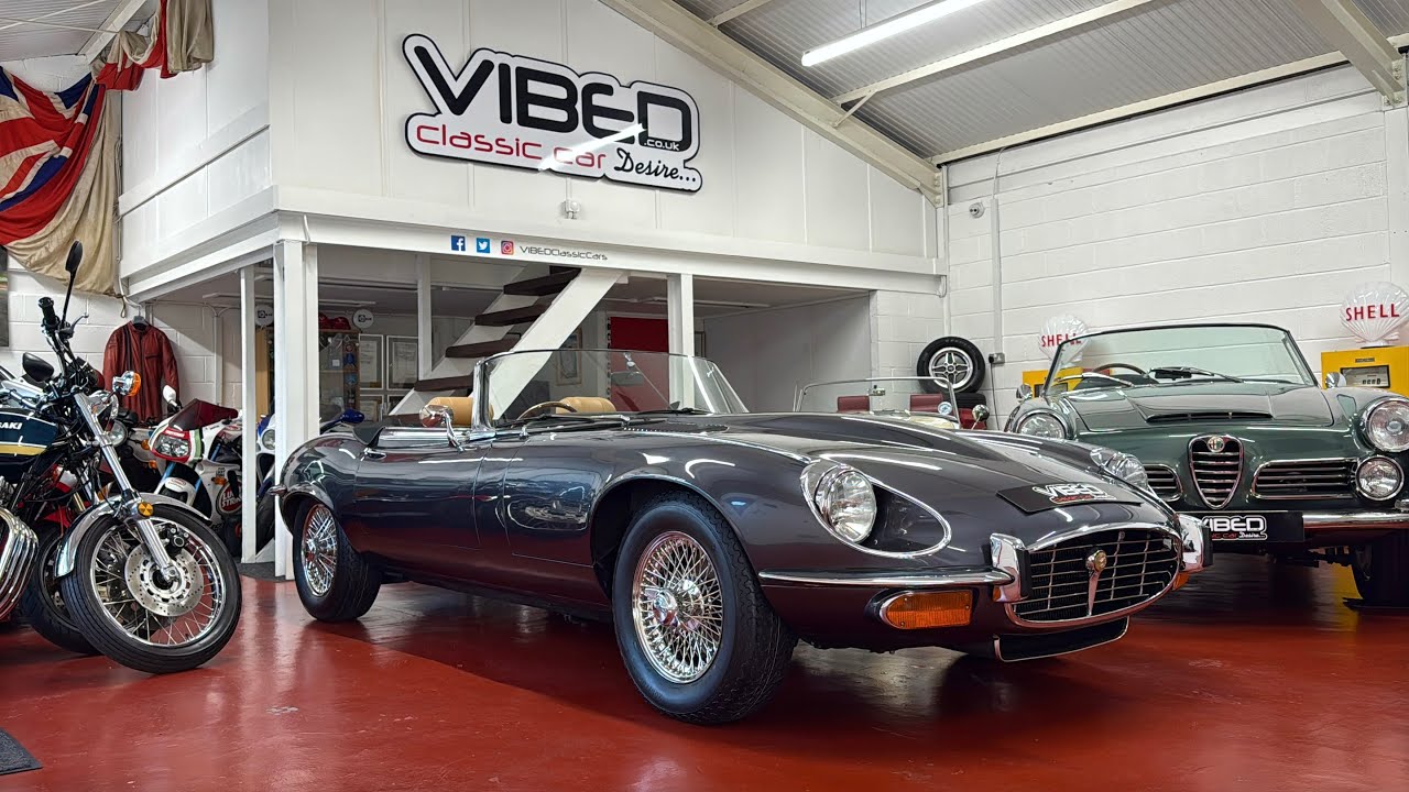 Jaguar E-type Series 3 V12 Roadster 1973 UK Numbers Matching 4 Owners & Documented History FOR SALE