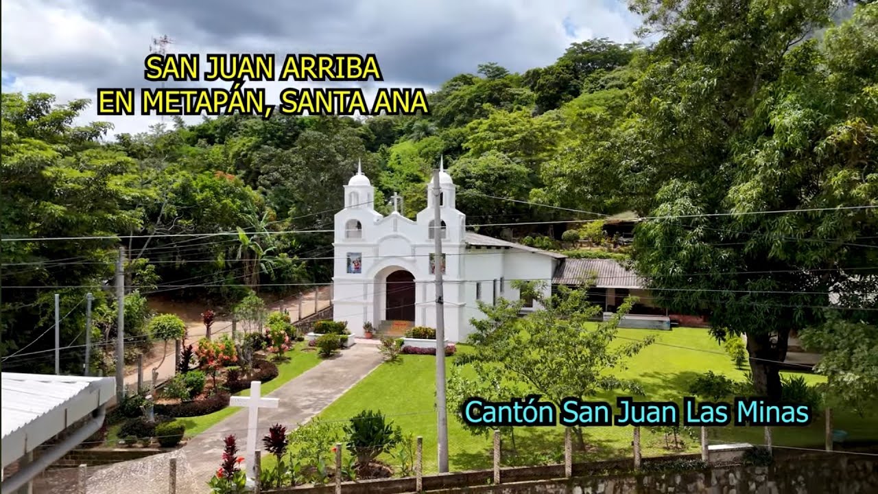 Cantón San Juan Arriba En Metapán, Santa Ana, El Salvador. Hermoso Lugar Entre Montañas.