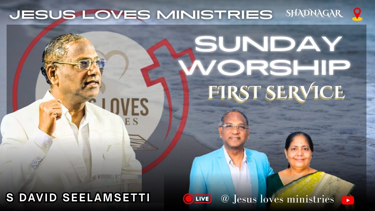 Jesus Loves Ministries || Sunday Worship || First Service || 01 March 2026 || #live #jlm