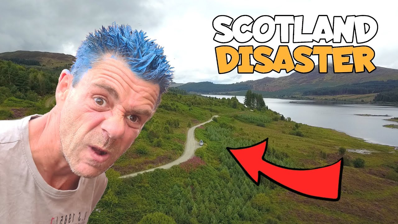 Disasters at Loch Doon CAR CAMPING Scotland