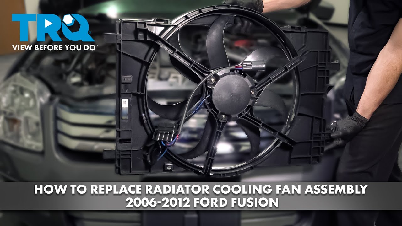 Как заменить вентилятор охлаждения радиатора в Ford Fusion 2006-2012 годов