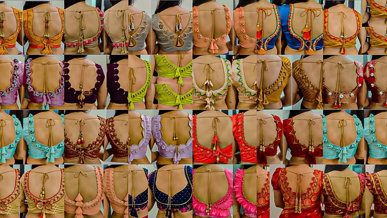 New model blouse design🎊🥰/Blouse designs photo/Blouse design back side/Blouse ki design 
