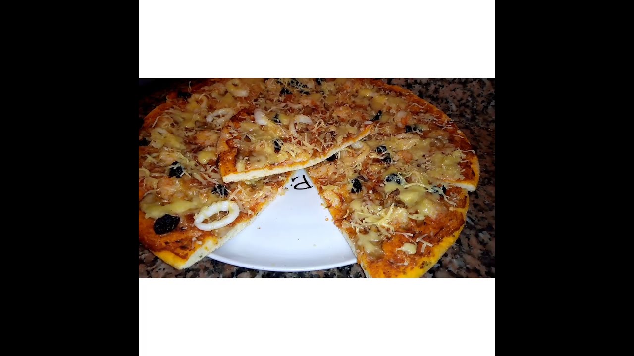 🍕🍕بيتزا فواكه البحر🍕pizza fruit de mer🍕🍕