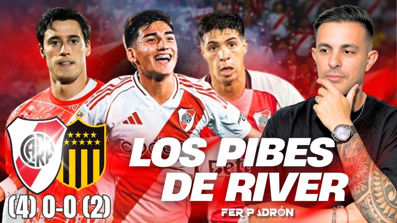 LOS PIBES DE RIVER | REACCION A LA VICTORIA DE RIVER ANTE PEÑAROL | FIN DE LA PRETE | POR FER PADRON