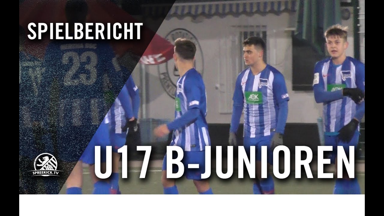 SG Rotation Prenzlauer Berg - Hertha BSC (U17 B-Junioren, 3. Runde, Landespokal)