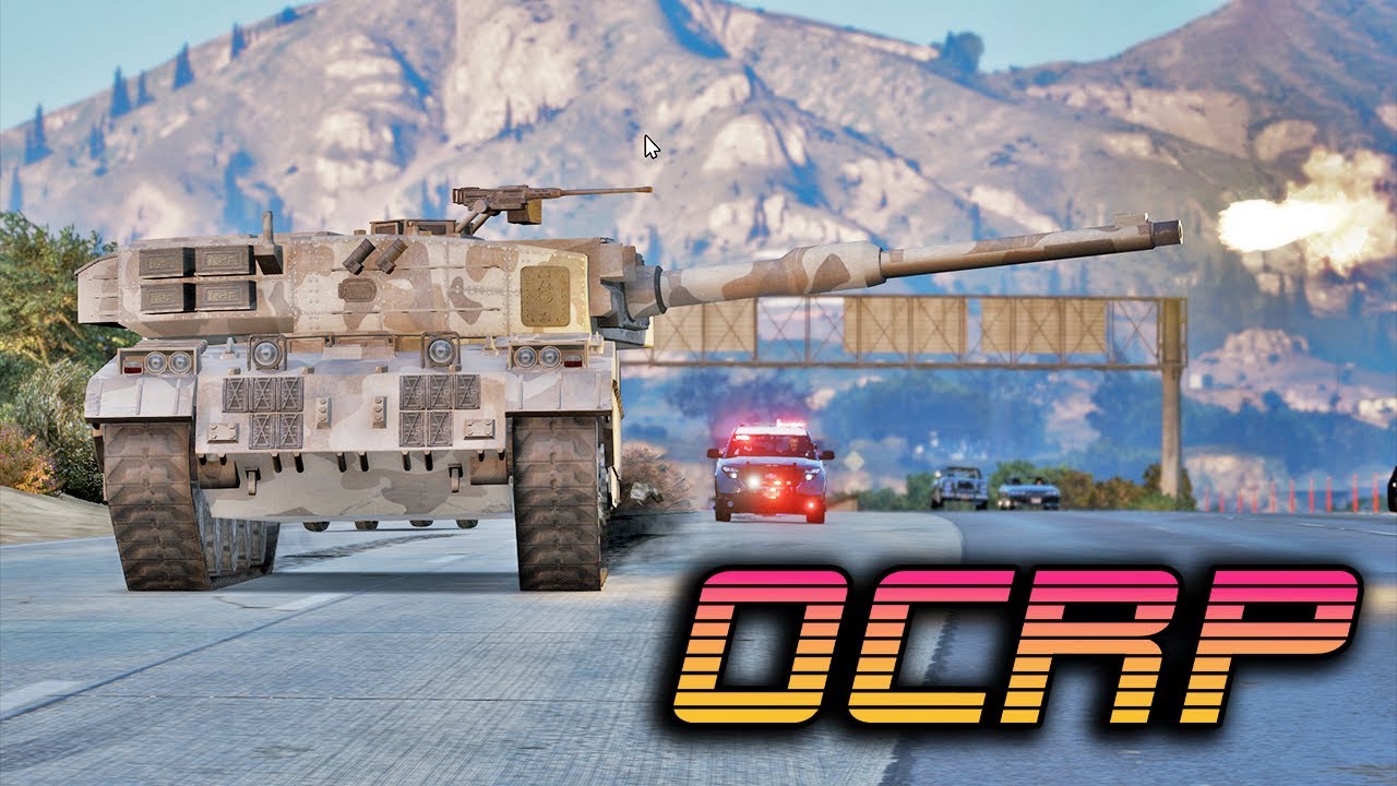 Дрэг-рейсинг танков в OCRP