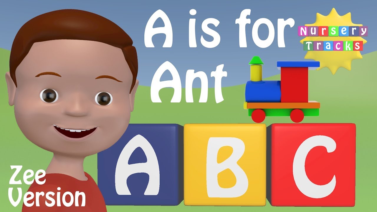 Best ABC Alphabet Song | A is for Ant | ZEE version | New in 3D
