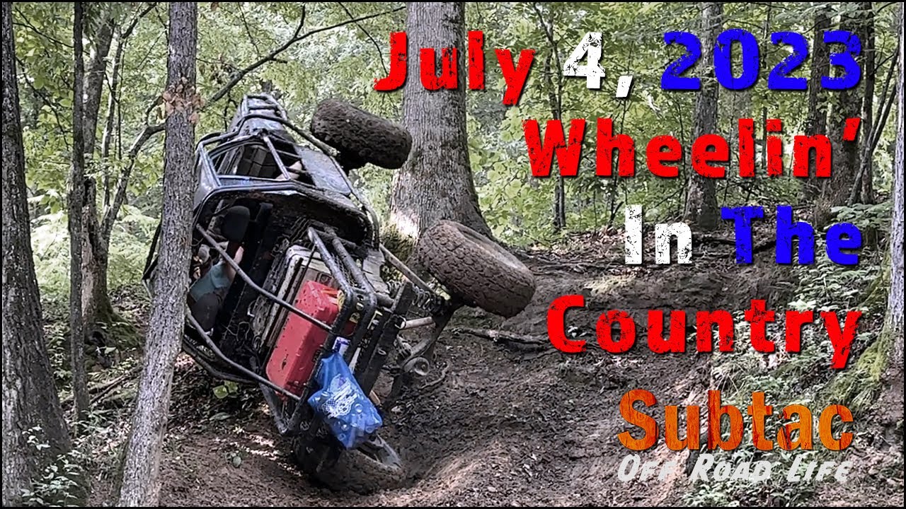 Crazy Hill Climbing Truck Beat Downs At Wheelin' In The Country's 2023 4th Of July Event