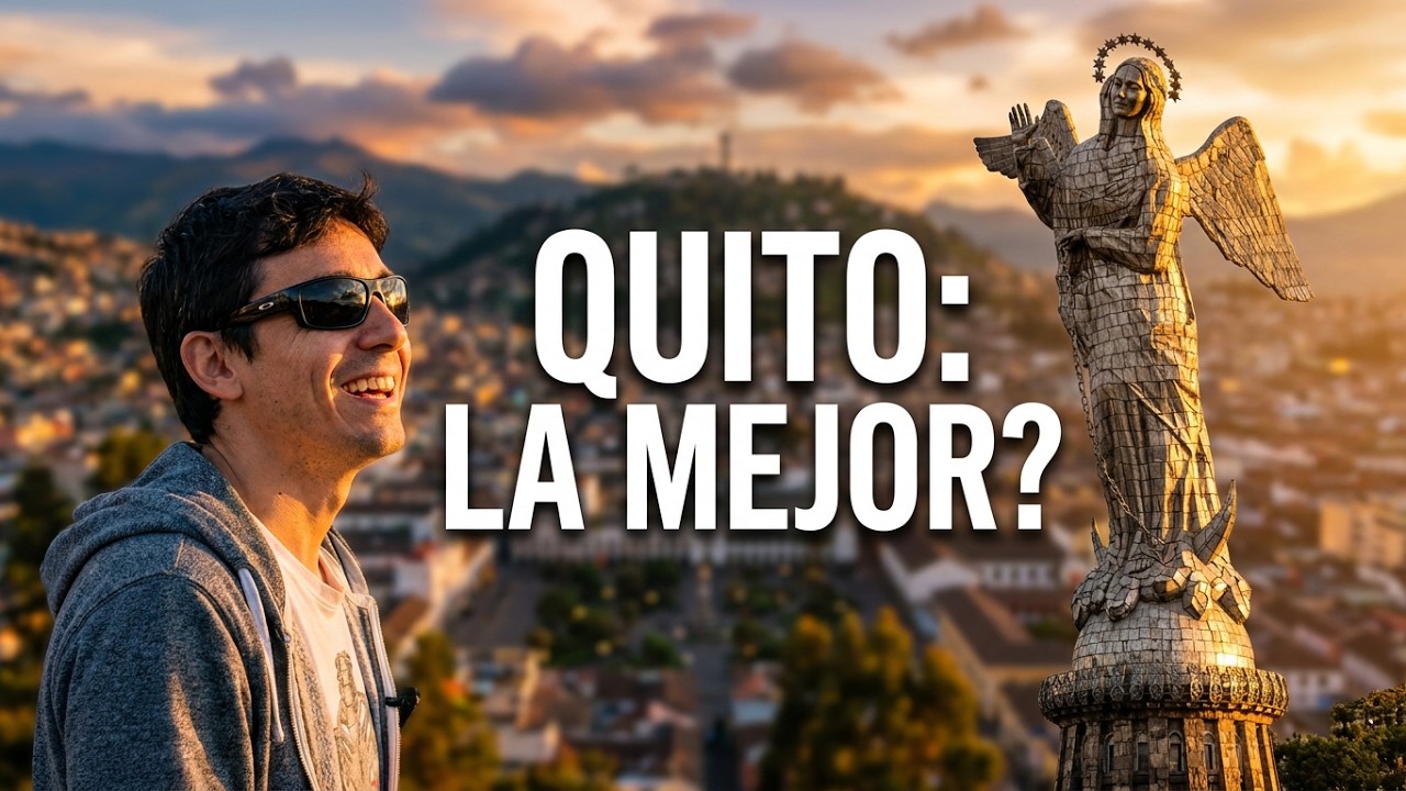 🇪🇨 Qué ver en QUITO, ECUADOR la capital mas bella de América 4K