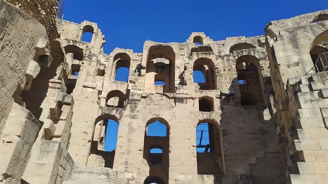 The Amphitheatre of El Jem Tunisia