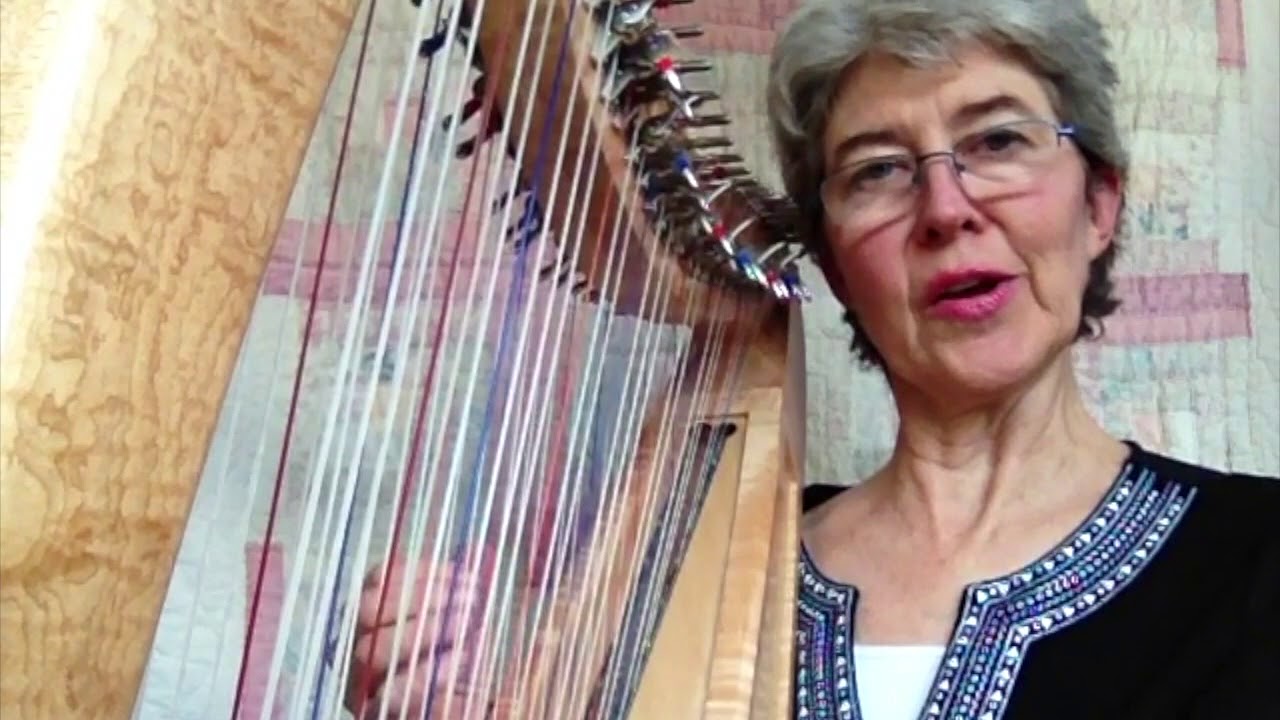 Double Strung Harp Tutorial 74   It's EASIER than single.