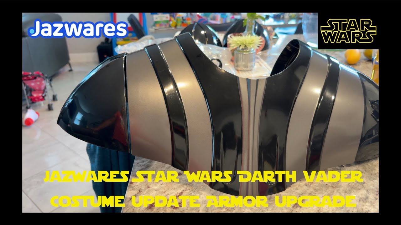 Jazwares Star Wars Darth Vader Official Primalux Costume Update Armor Upgrade
