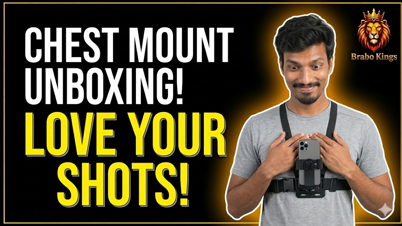 Chest Mount Unboxing || chest mount mobile holder || Cycling Vlogging setup || साइकिल vloging