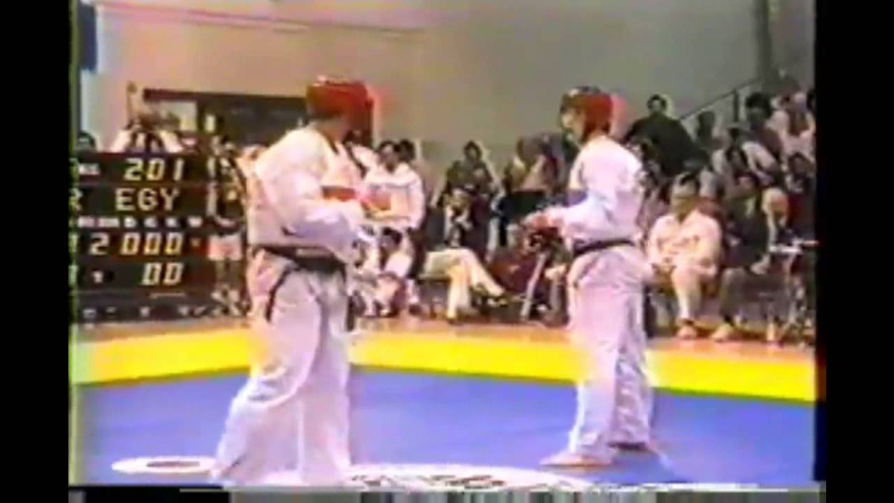 Taekwondo Worldcup Final 1986 (EGYPT) vs. (KOREA)