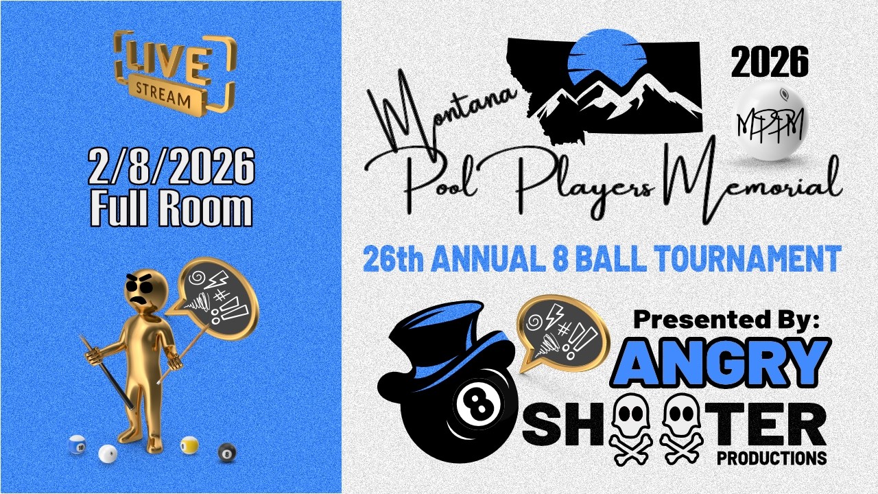 Montana Pool Players  Memorial Full Room