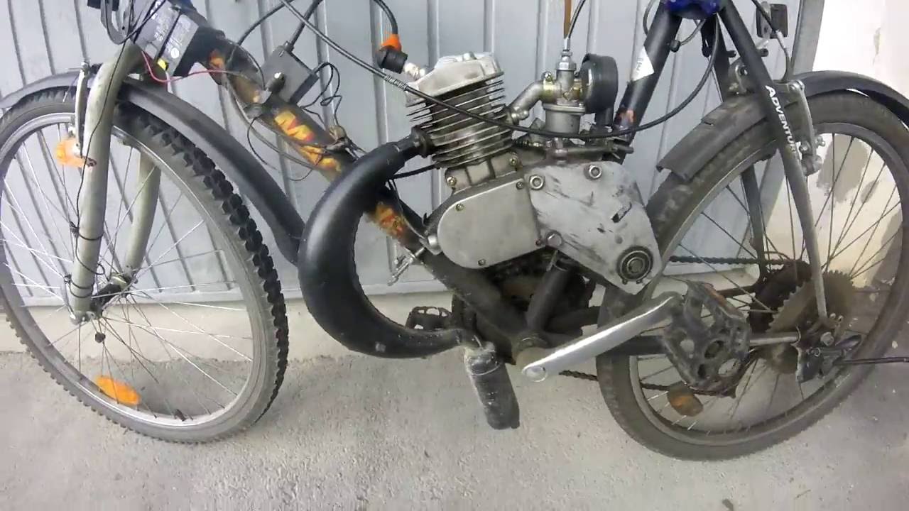 DIY shift kit motorized bicycle GoPro drive footage MOTOKOLO