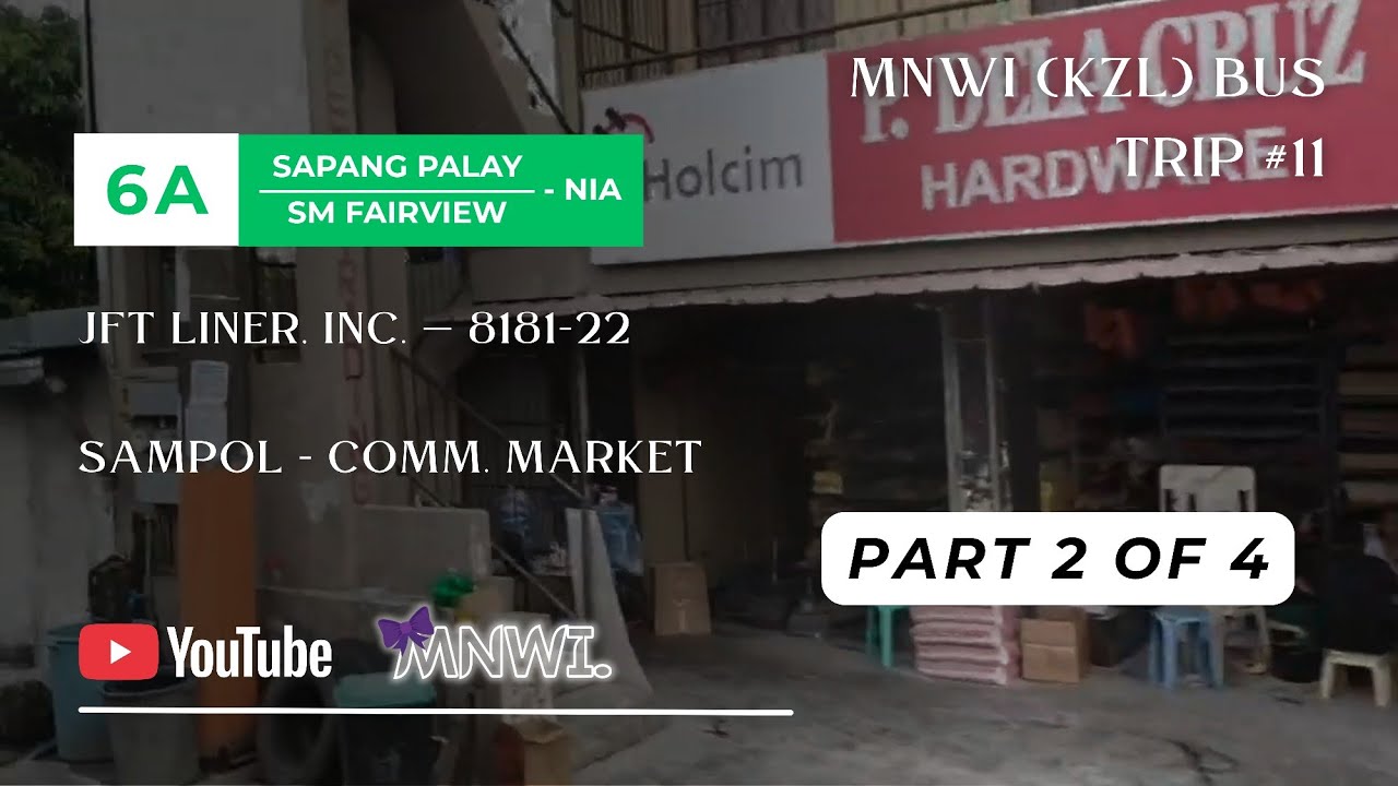 KZL Bus Ride Part 2 of 4 || Sampol - Comm. Market