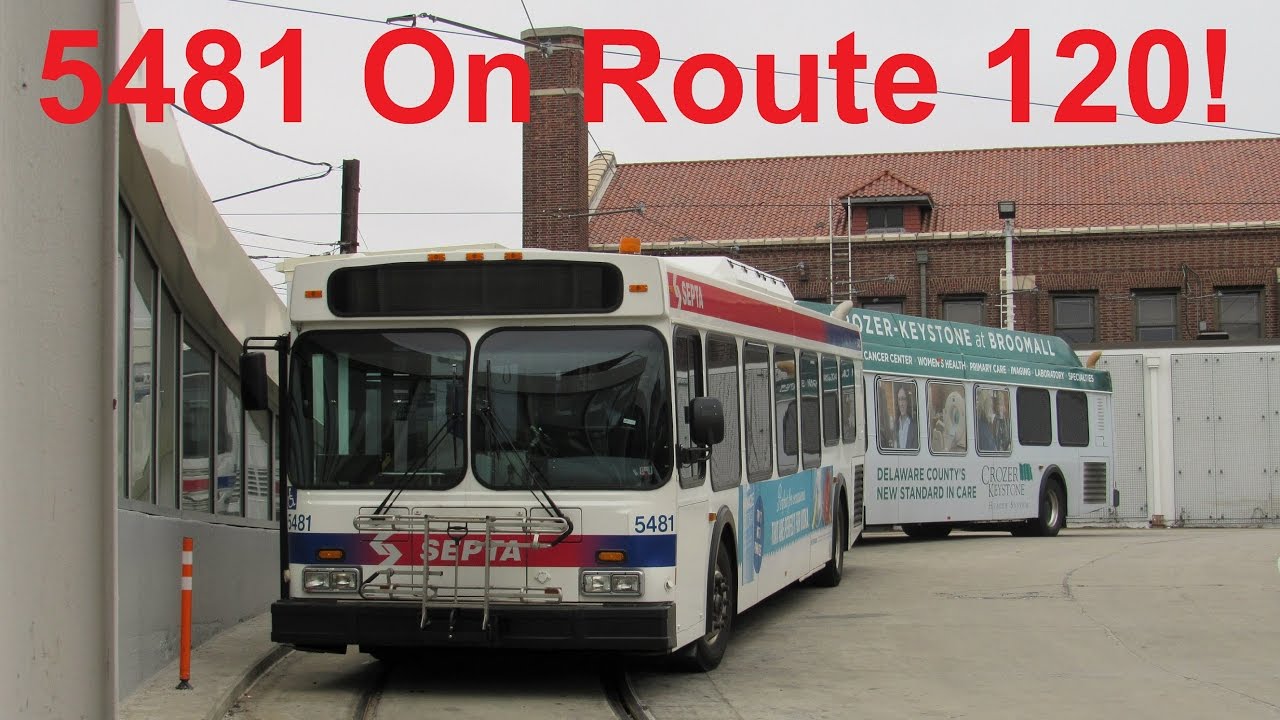 NeoplanDude | SEPTA 2001 New Flyer D40LF #5481 On Route 120 Express, To Cheyney University!
