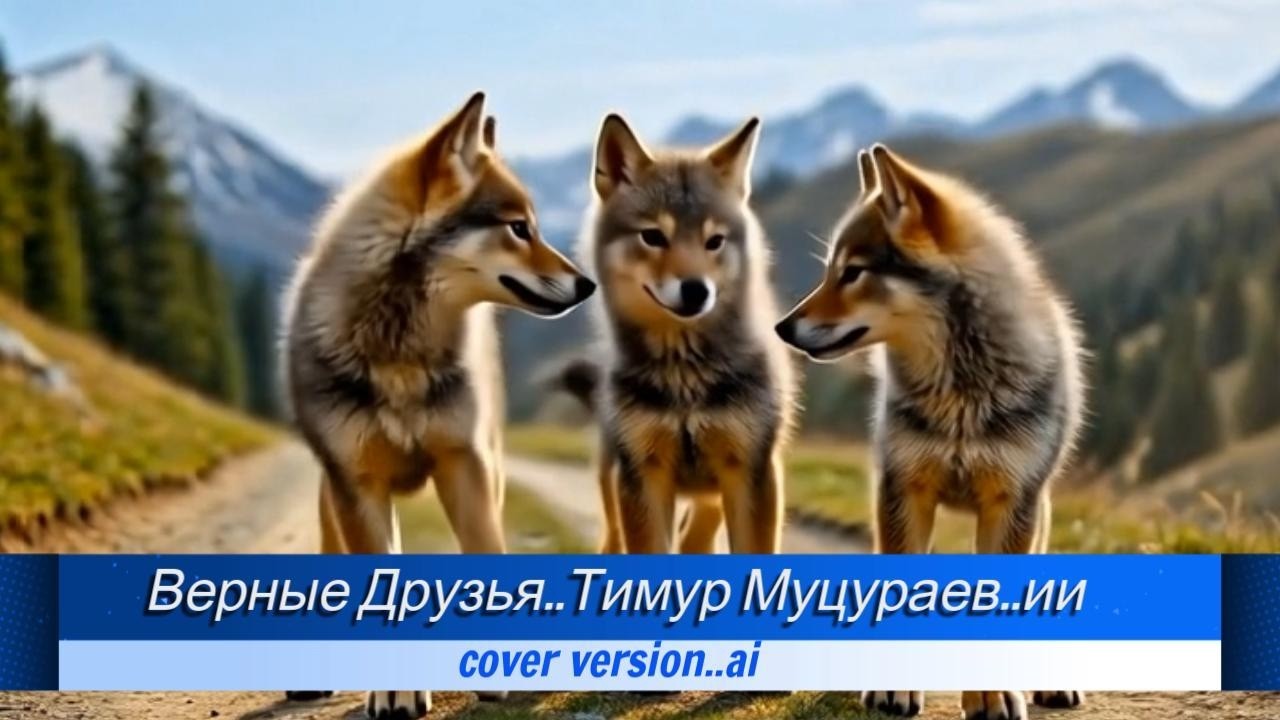 Верные друзья.. Тимур Муцураев...cover version…ai..