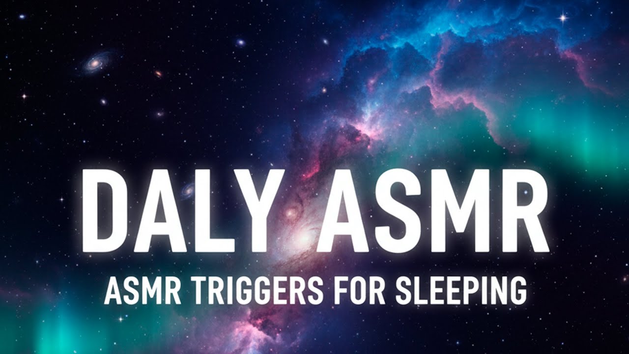 ASMR Triggers For Sleeping. No Talcking.