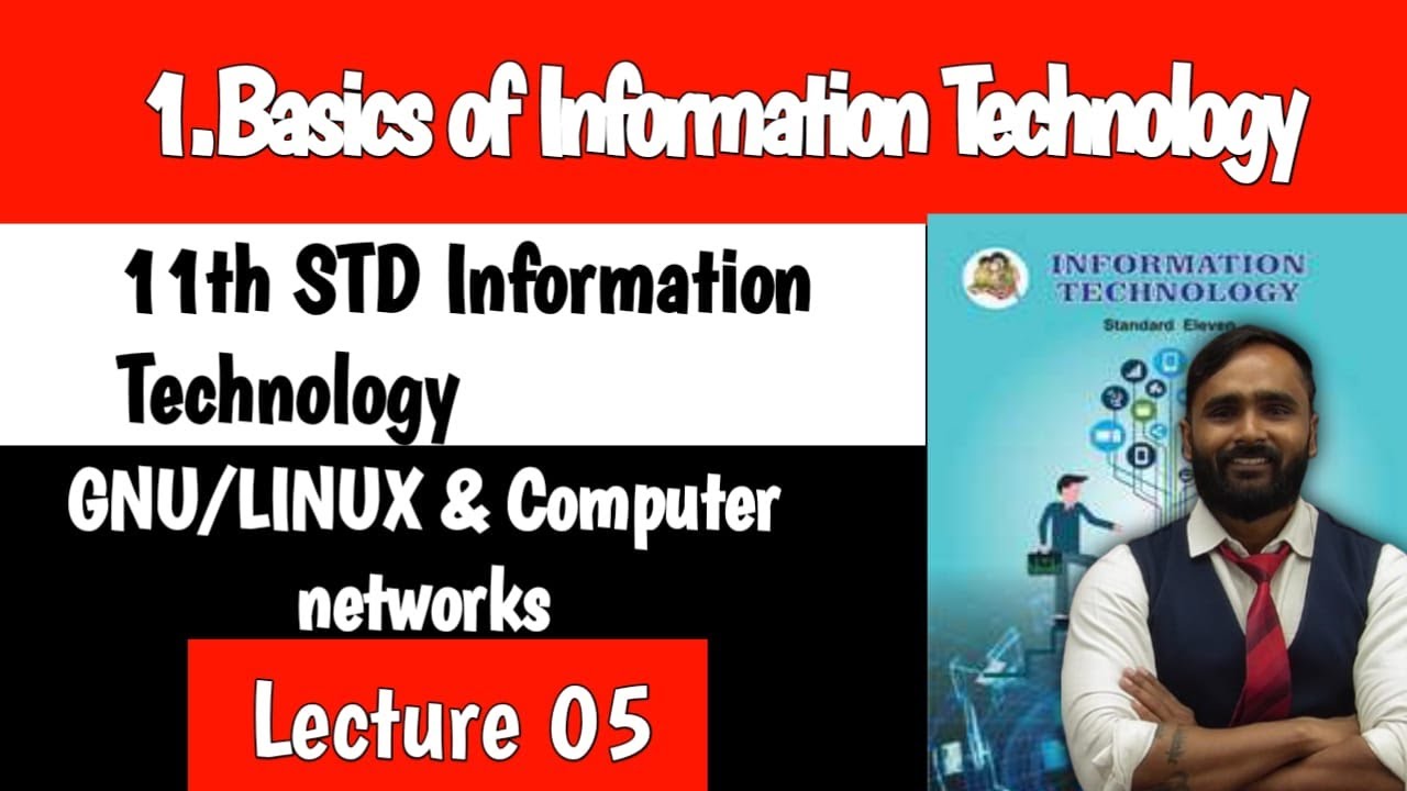 11th Information Technology|Chapter 1|Basics of Information Technology||Lecture 5