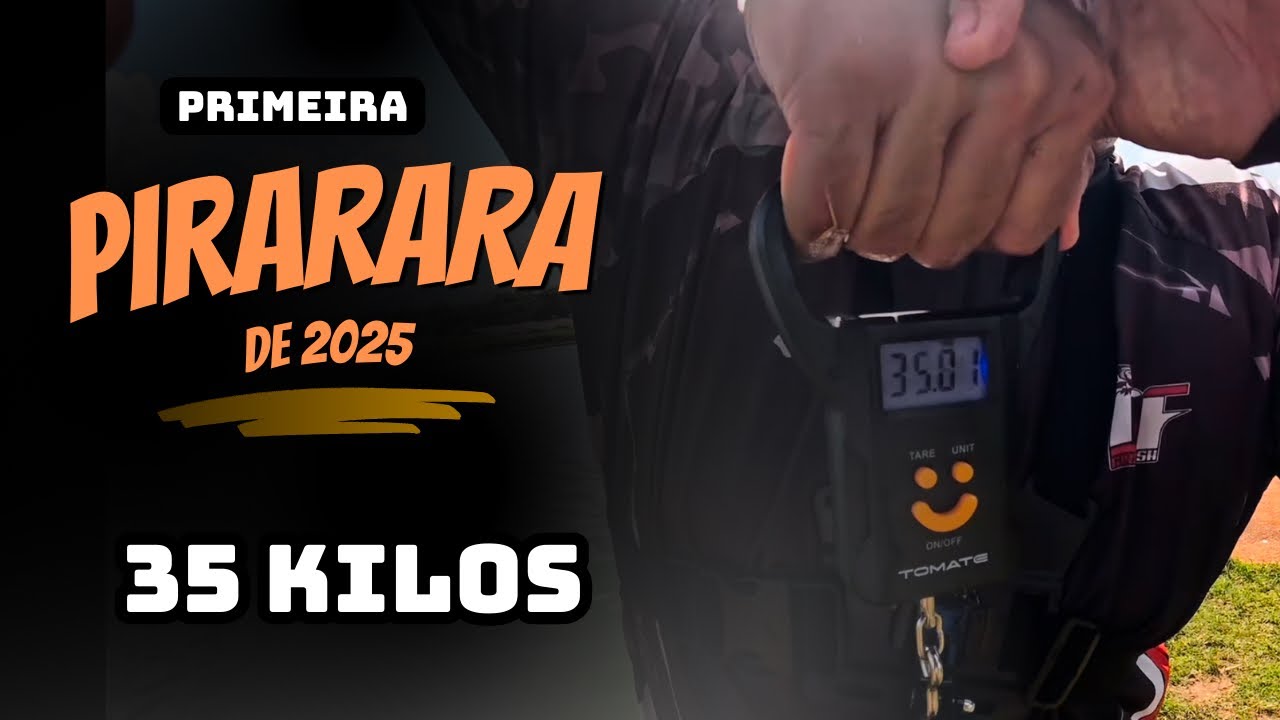 PRIMEIRA PIRARARA DE 2025 NO CLUBE PESCAR