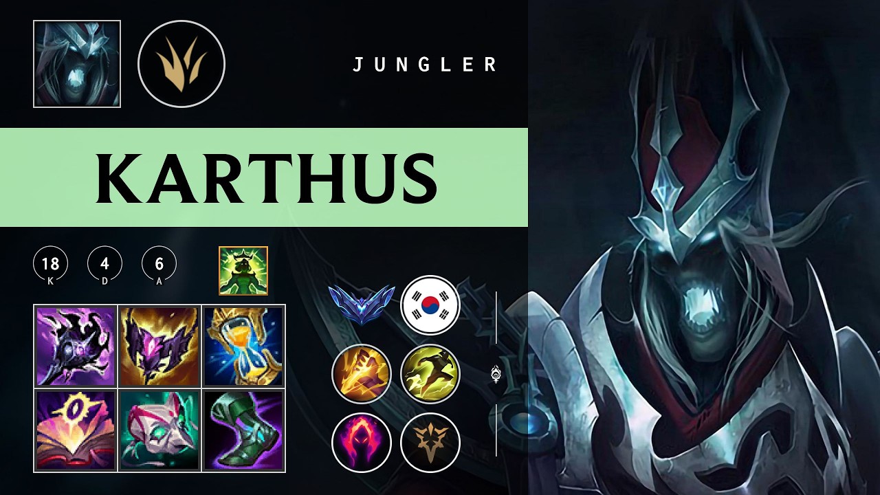 Karthus Jungle vs Rek'Sai - KR Diamond Patch 26.03