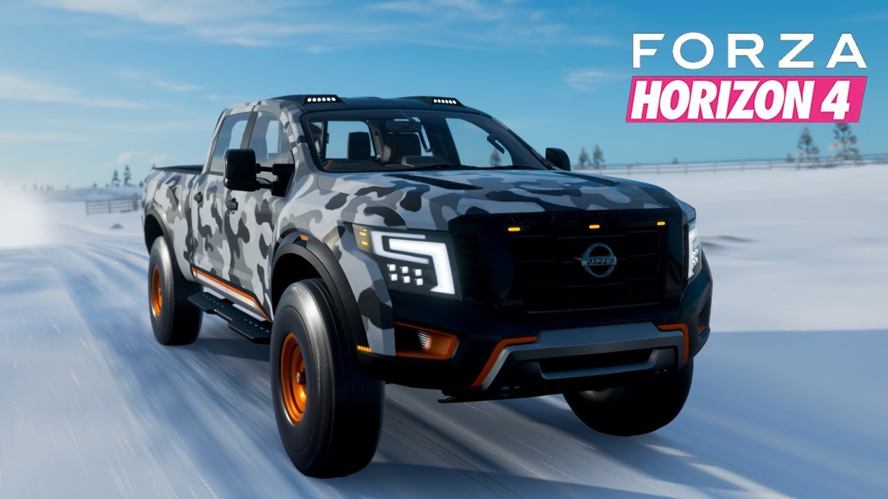 Forza Horizon 4 | Nissan Titan Warrior Concept FE Gameplay | Realistic Driving